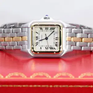 Cartier Panthere Ladies Watch 27mm Yellow Gold & Steel