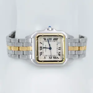 Cartier Panthere Ladies Watch 27mm Yellow Gold & Steel