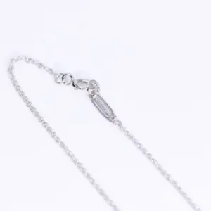 Tiffany & Co 2.23 ct Diamond Cross Pendant Necklace in Platinum