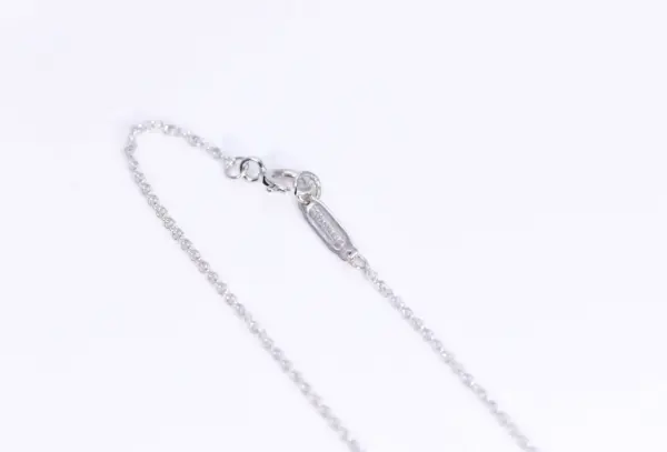 Tiffany & Co 2.23 ct Diamond Cross Pendant Necklace in Platinum