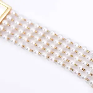 Chanel Mademoiselle Pearl Watch White Pearl & Yellow Gold