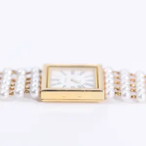 Chanel Mademoiselle Pearl Watch White Pearl & Yellow Gold