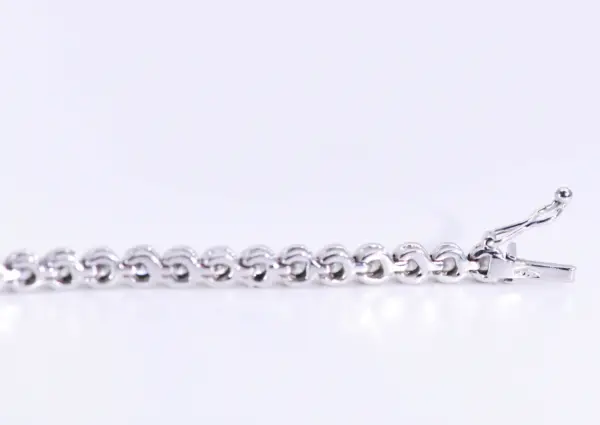 Diamond Bracelet 2.3ct 18k White Gold Sold In A Tiffany & Co. Box