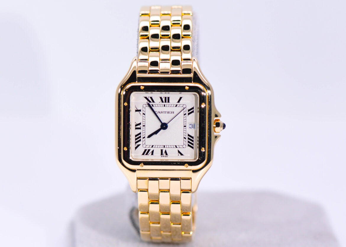 Cartier Panthere Ladies Watch 27mm Yellow Gold