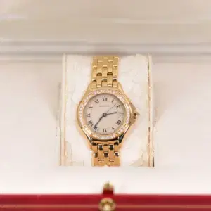 Cartier Panthere Cougar Ladies Watch 22mm Yellow Gold