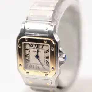 Cartier Santos Watch 24mm Yellow Gold & Steel