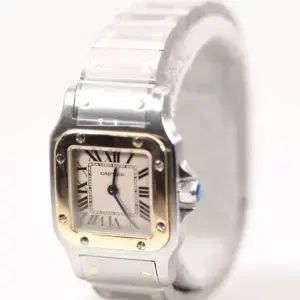 Cartier Santos Watch 24mm Yellow Gold & Steel