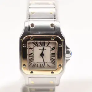 Cartier Santos Watch 24mm Yellow Gold & Steel