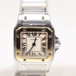 Cartier Santos Watch 24mm Yellow Gold & Steel