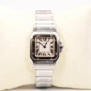 Cartier Santos Watch 24mm Yellow Gold & Steel