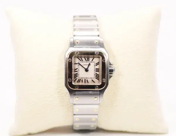 Cartier Santos Watch 24mm Yellow Gold & Steel