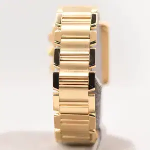 Cartier Tank Francaise 18k Yellow Gold Diamond Midsize Watch Full Set