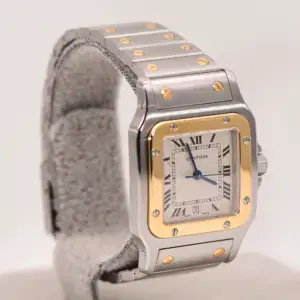 Cartier Santos Watch 31mm Midsize Yellow Gold & Steel