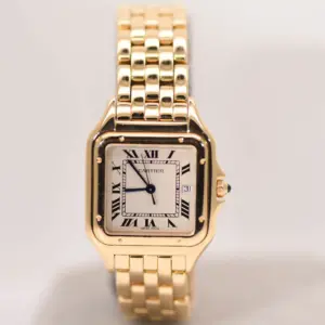 Cartier Panthere Ladies Watch 27mm Yellow Gold