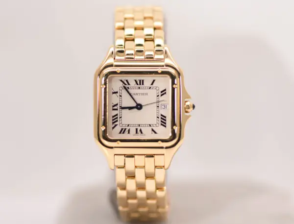 Cartier Panthere Ladies Watch 27mm Yellow Gold