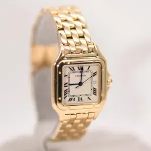 Cartier Panthere Ladies Watch 27mm Yellow Gold