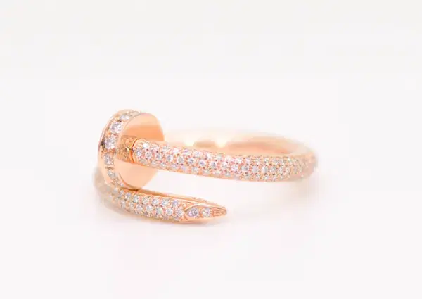 Cartier Juste un Clou Rose Gold and Diamond Ring