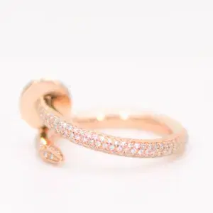 Cartier Juste un Clou Rose Gold and Diamond Ring