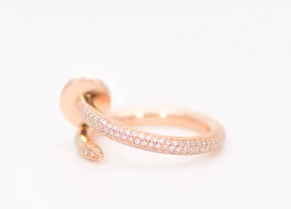 Cartier Juste un Clou Rose Gold and Diamond Ring