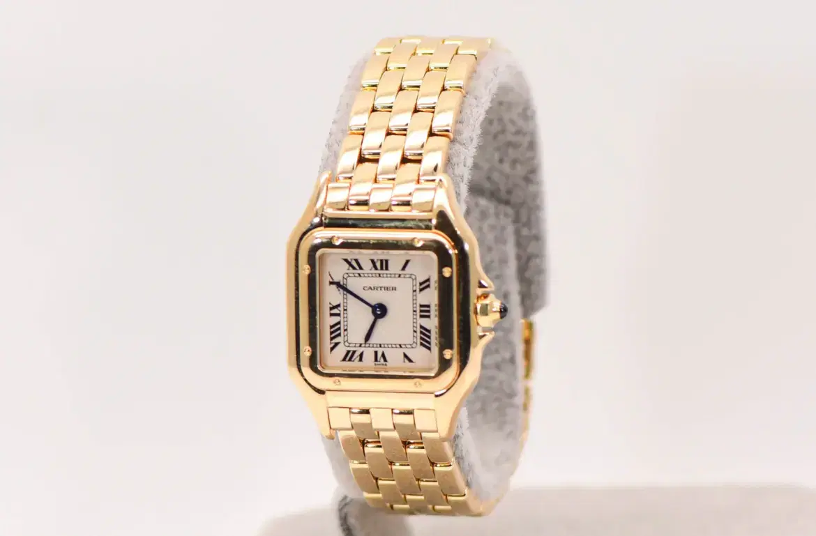 Cartier Panthere Ladies Watch 22mm Yellow Gold