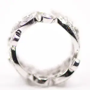 Cartier ‘Boudoir’ High Jewellery Platinum Ring 4.75 ct Diamond