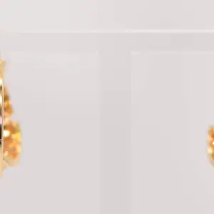 Cartier Trinity Earrings 0.9ct Diamonds 18k Yellow Gold