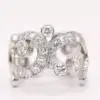 Cartier ‘Boudoir’ High Jewellery Platinum Ring 4.75 ct Diamond