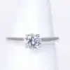 Cartier 0.90 ct Diamond Platinum Engagement Ring