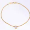 Boodles 0.25ct 18k Yellow Gold Bracelet/ Anklet