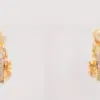 Cartier Trinity Earrings 0.9ct Diamonds 18k Yellow Gold