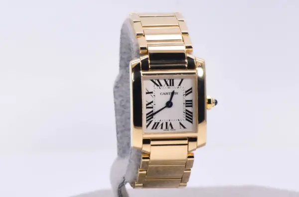 Cartier Tank Francaise Watch 20mm Yellow Gold