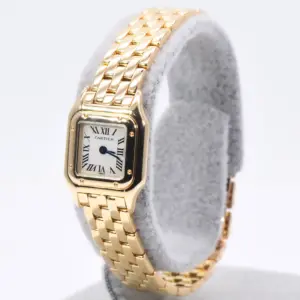 Cartier Panthere Mini Ladies Watch 18k Yellow Gold