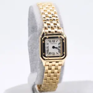 Cartier Panthere Mini Ladies Watch 18k Yellow Gold