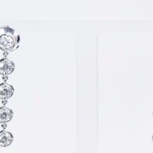 Van Cleef & Arpels Palmyre Earrings in 18k White Gold