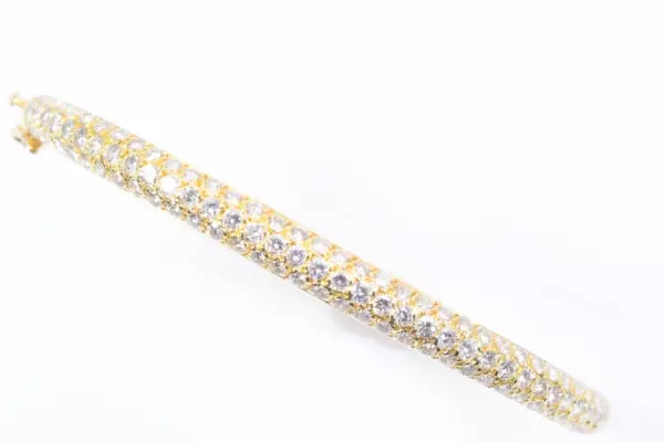 Diamond Bracelet 1.5ct 18k Yellow Gold