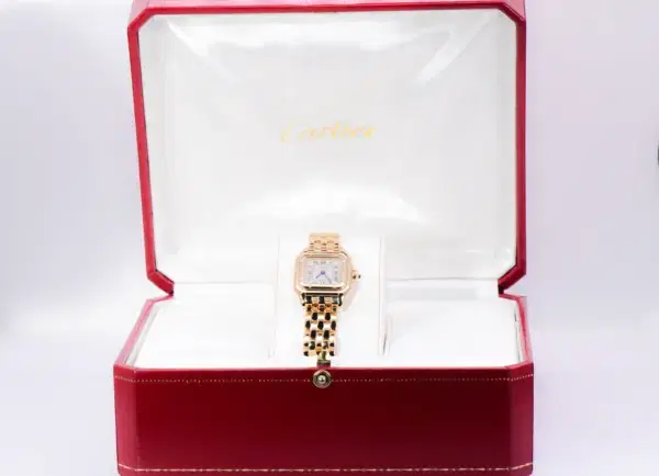 Cartier Panthere Ladies Watch 22mm Yellow Gold