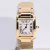 Cartier Tank Francaise Watch 20mm Yellow Gold