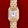 Cartier Panthere Mini Ladies Watch 18k Yellow Gold