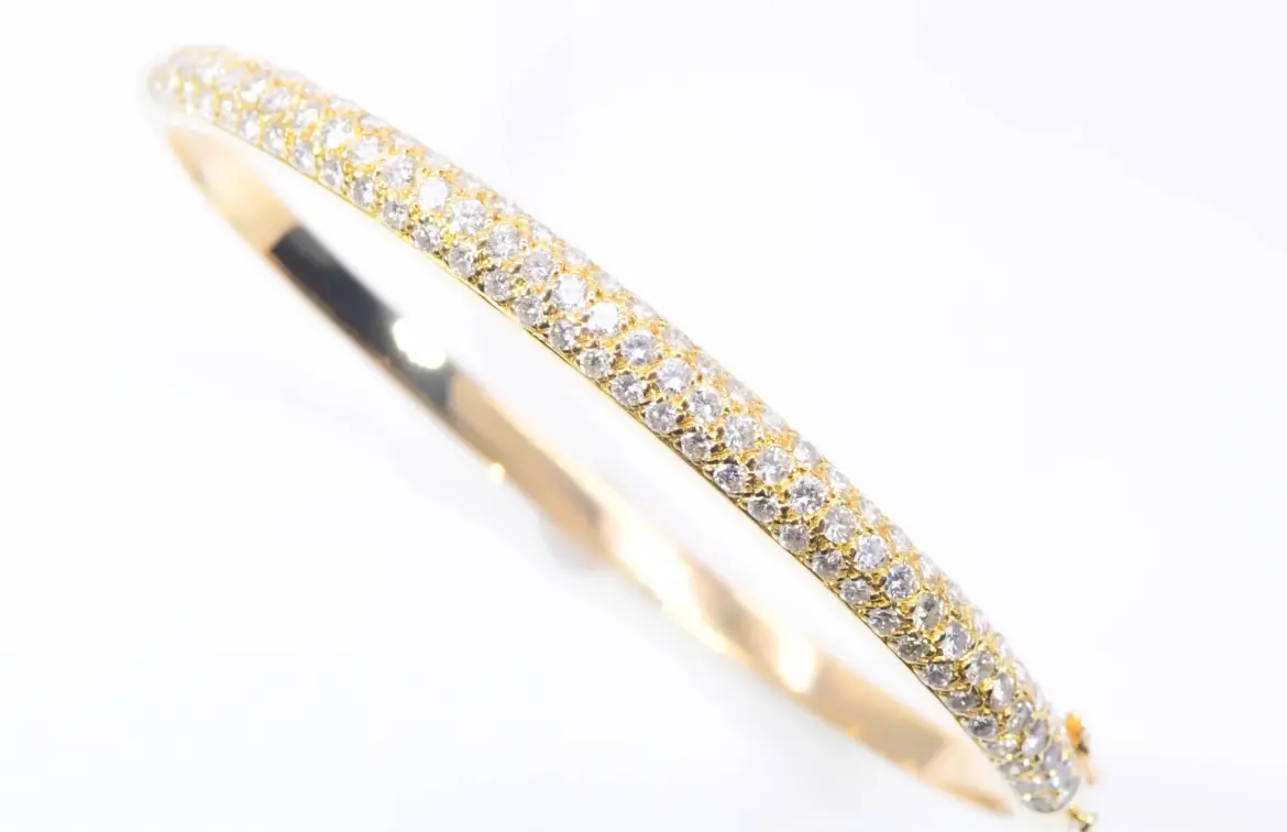 Diamond Bracelet 1.5ct 18k Yellow Gold