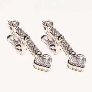 Bvlgari Earrings 3.8 cts Diamonds 18k White Gold