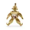 Chopard Happy Diamonds 18k Yellow Gold Clown Vintage Pendant