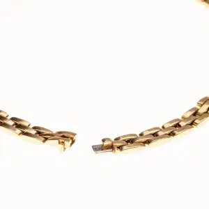 Cartier Panthere 18k Yellow Gold, Enamels and Sapphire Necklace