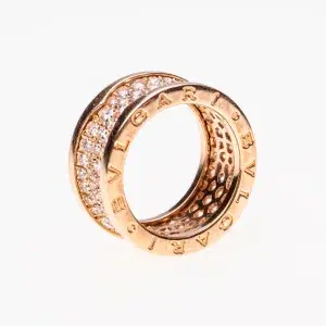 Bulgari B.zero1 2.4ct 18k Rose Gold Ring