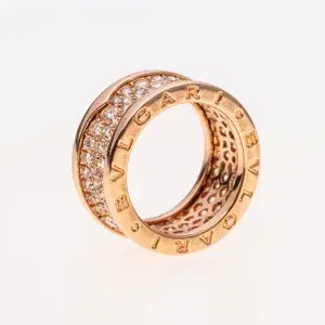 Bulgari B.zero1 2.4ct 18k Rose Gold Ring