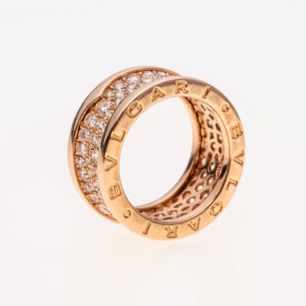 Bulgari B.zero1 2.4ct 18k Rose Gold Ring