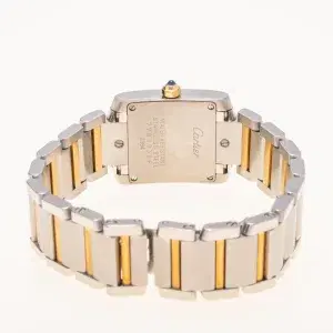 Cartier Tank Francaise Watch 20 mm Yellow Gold & Steel