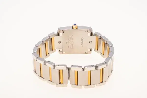 Cartier Tank Francaise Watch 20 mm Yellow Gold & Steel