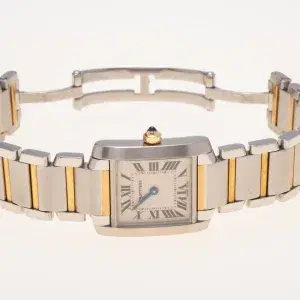 Cartier Tank Francaise Watch 20 mm Yellow Gold & Steel