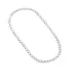 Boucheron Riviere 8 ct Diamonds and 18k White Gold Necklace