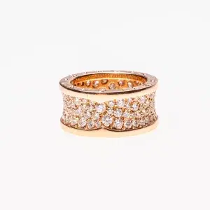 Bulgari B.zero1 2.4ct 18k Rose Gold Ring